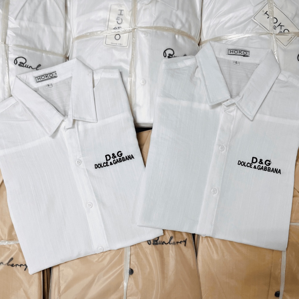 ÁO SƠ MI TRẮNG TAY NGẮN NAM NỮ SIÊU HOTTREND DÀNH CHO CÁC BẠN TRẺ THỜI TRANG 2022 VALENTINA SHOP