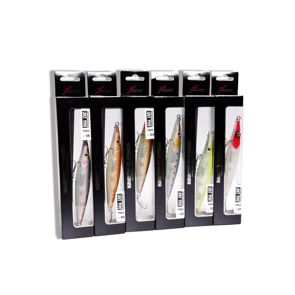 Kingdom Mồi Câu Cá Nhân Tạo 90mm / 17g 110mm / 24g 130mm / 36g 150mm 45g Model 7503-S