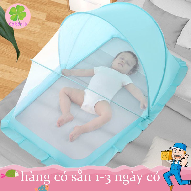 Màn ngủ chống muỗi cho bé gấp gọn thế hệ mới 0-3 tuổi