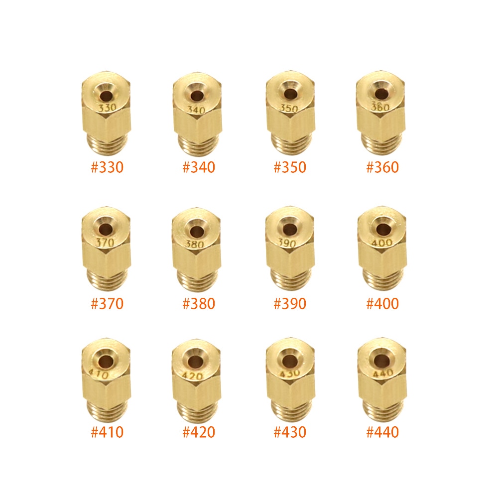 Set 10 Đầu Phun Chính M5 Cho Bộ Chế Hòa Khí MIKUNI VM TMX #90-440