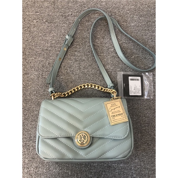 Túi L.Y.N full tag crossbody tag Gold- ORD