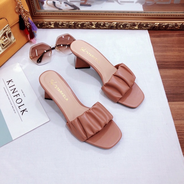 DÉP GUỐC GÓT BẢN NGANG NHÚM CAO 5P