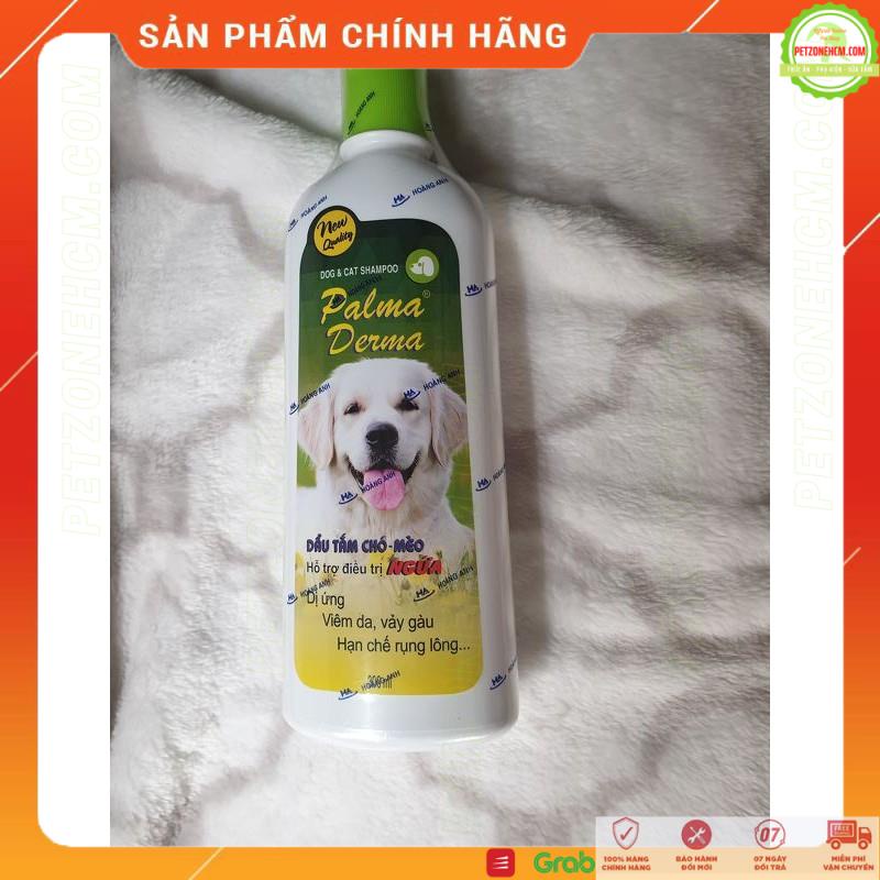 Sữa tắm cho chó mèo FREESHIP  Fay Palma Derma - 300ml - chữa ngứa-dị ứng-viêm da-vảy gầu-giảm rụng lông cho chó mèo