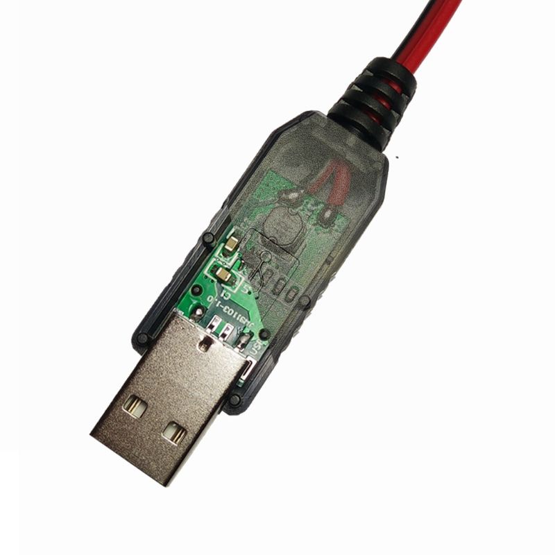 Dây Cáp Chuyển Đổi Nguồn Điện Dc 5v Sang Dc 6v 9v 12v Usb Kèm Kẹp Tiện Dụng