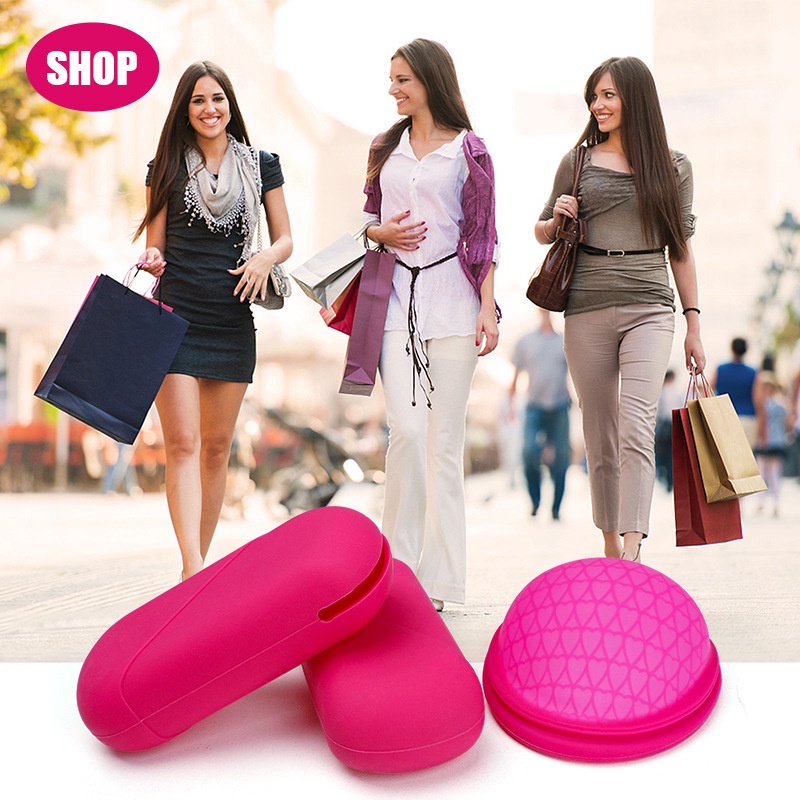 Đĩa Nguyệt San Silicone Kháng Khuẩn Không Rò Rỉ Thay Thế Cho Kinh Nguyệt