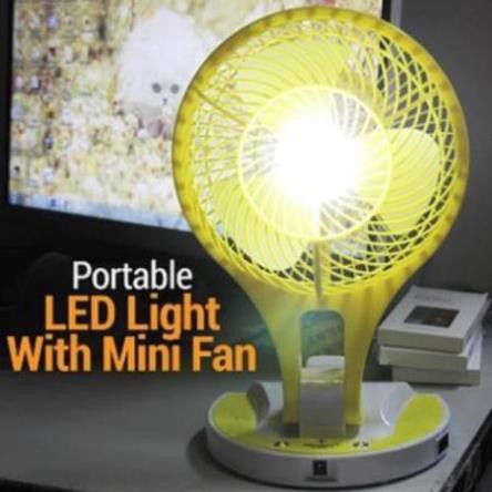 [GIÁ HỦY DIỆT] [Loại Tốt JR-5580] Quạt Sạc Điện Có Đèn 21 LED JR-5580 | Dùng bình sạc nhỏ | BigBuy360 - bigbuy360.vn