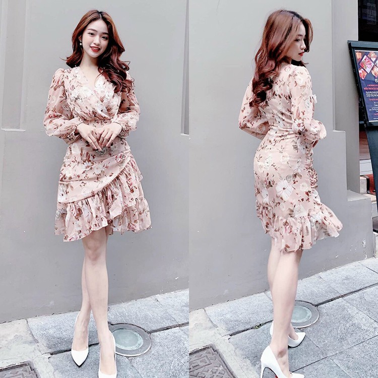 Đầm Xòe Lụa Cổ Tim Xếp Ly Eo Xinh Xắn,Đầm Thiết Kế,Đầm Dự Tiệc,Đầm Dạ Hội,Váy Dạo Phố[MÃ VOUCHER VENE12345,XƯỞNG CHÍNH C