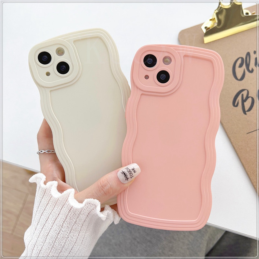 Ốp Điện Thoại Silicon Chống Sốc Họa Tiết Gợn Sóng Thời Trang Cho Realme GT Neo 2T Flash Q3 Pro V13 Q3 Q3i 8 5G