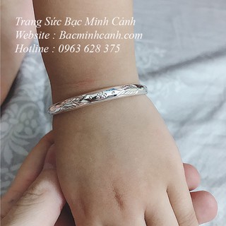 Lắc bạc dành cho trẻ con TE056