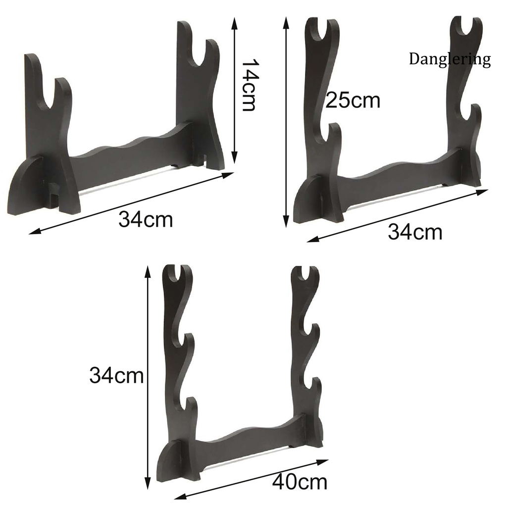 Giá Đỡ Kiếm Samurai Bằng Gỗ 1 / 2 / 3 Tầng Trưng Bày