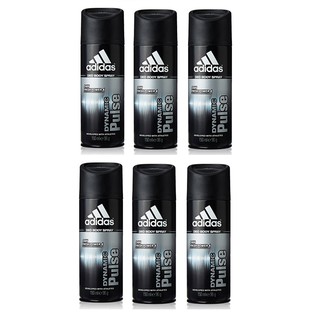 Lốc 6 chai xịt khử mùi Adidas Dynamic Pluse
