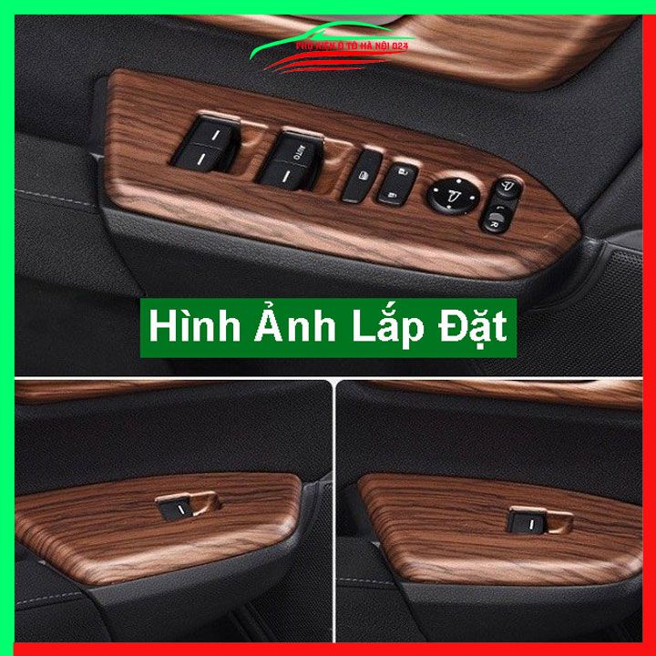 Ốp nội thất cho xe ô tô CRV 2018 2019 2020 vân gỗ bảo vệ chống trầy xước và làm đẹp xe