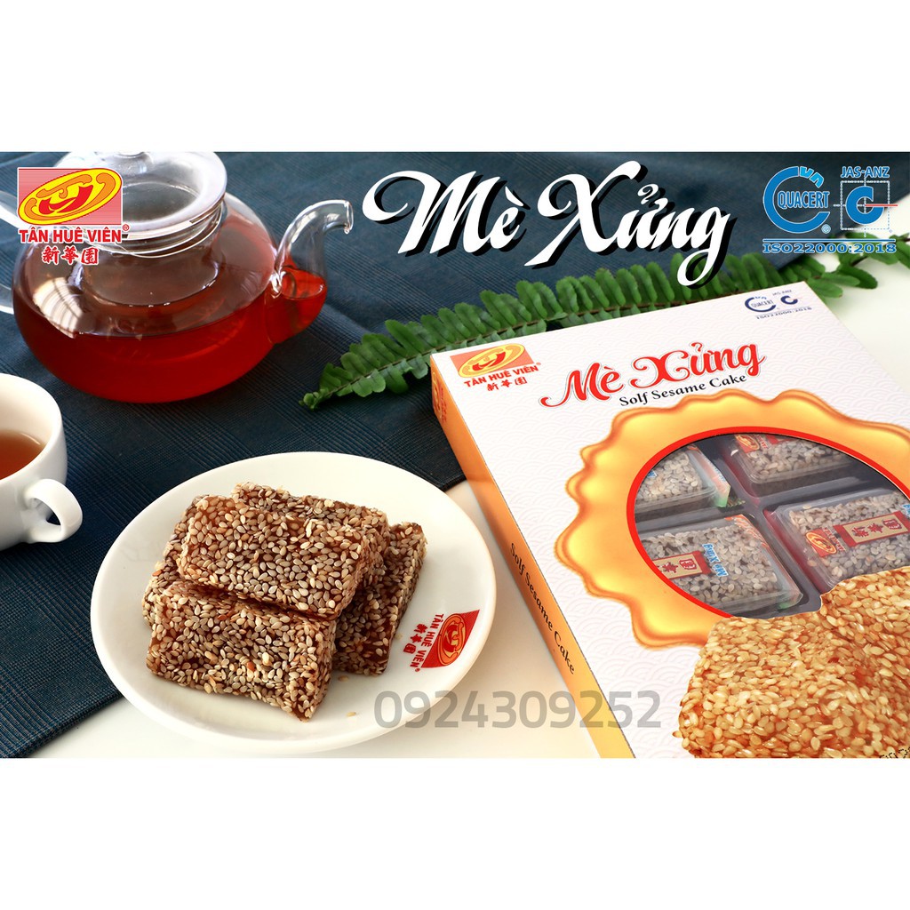 [FREESHIP-HÀNG CHẤT LƯỢNG] Mè xửng dẻo Tân Huê Viên