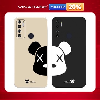 Ốp lưng Vina Case Vsmart Joy 3/Joy 4/Star 3/Aris/....dẻo đen in hình Kaws BST5