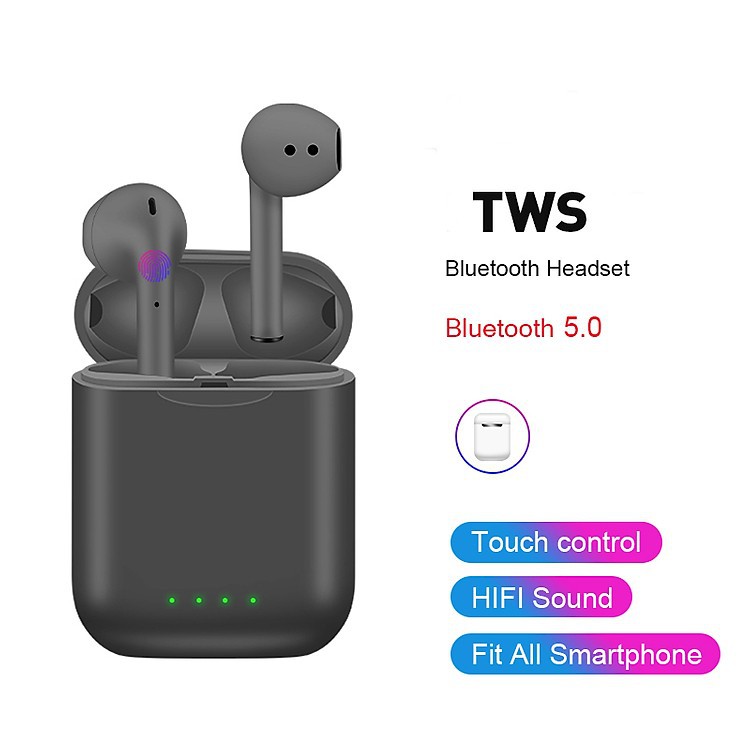 Tai nghe không dây airpod i12, i88 tws new fullbox bluetooth 5.0 cảm biến vân tay