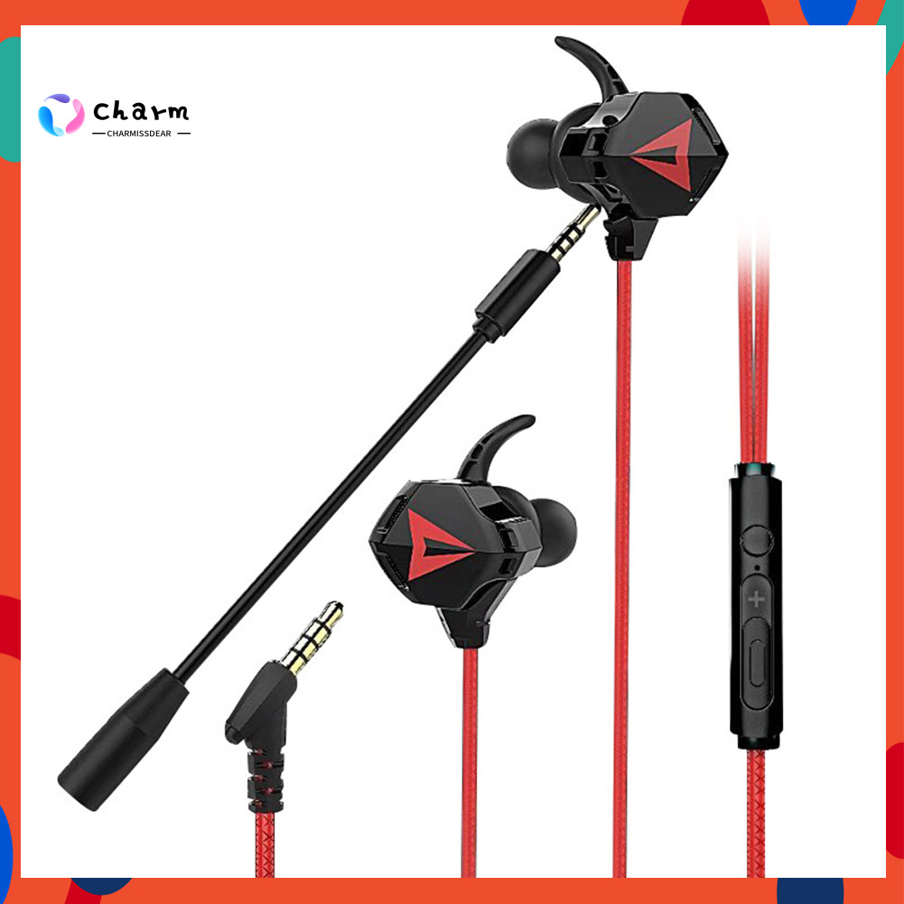 [CI] Stock Universal In-Ear Stereo Earphone Gaming Headphone with Mic for Android iPhone