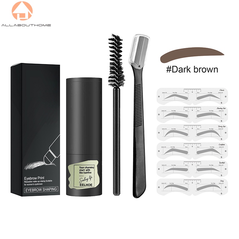 Bộ dụng cụ khuôn vẽ lông mày One Step chống thấm nước có thể tái sử dụng
 | BigBuy360 - bigbuy360.vn