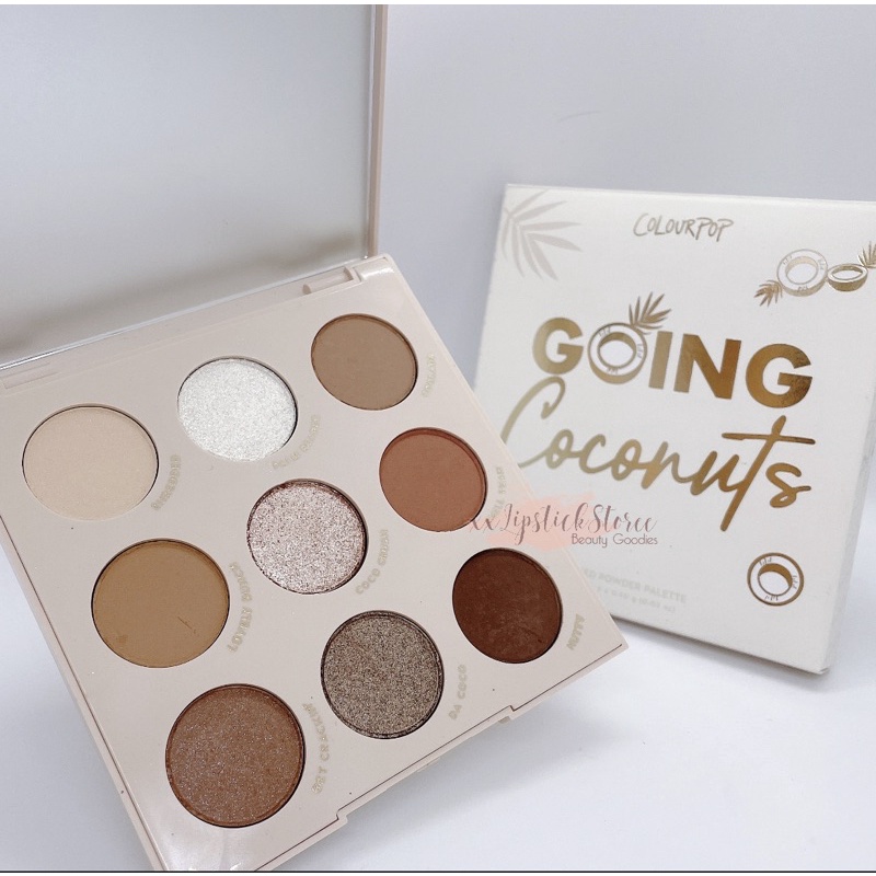 [Bill Colourpop] Bảng mắt Colourpop Going Coconuts