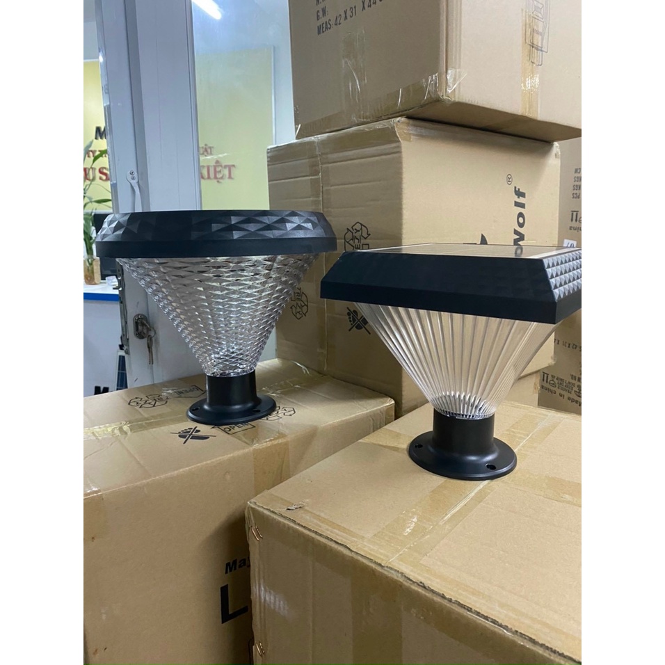 ĐÈN TRANG TRÍ NĂNG LƯỢNG MẶT TRỜI BẮT TƯỜNG TRỤ TRÒN KIM CƯƠNG 60W MAYO WOLF - PIN 5000MAH - BH CHÍNHHÃNG 1 NĂM.