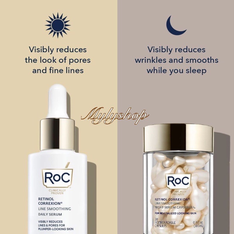 Serum Roc Retinol Correxion Line Soothing Day/Night
