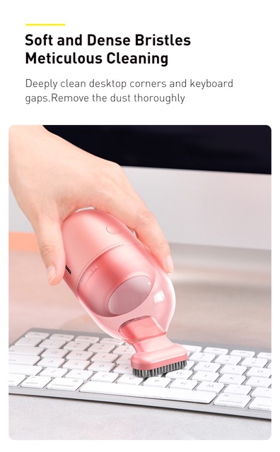 Máy Hút Bụi Baseus C2 Mini Không Dây Cầm Tay Để Bàn Tiện Dụng | BigBuy360 - bigbuy360.vn