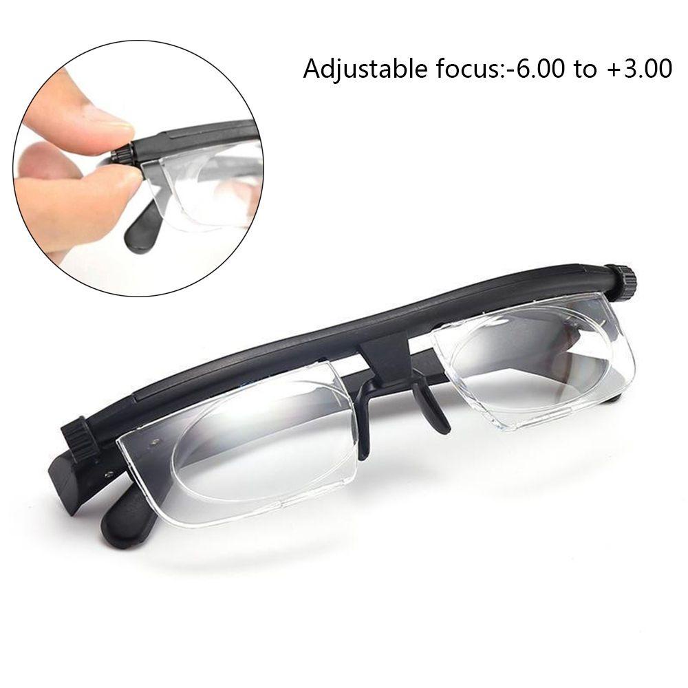 Eutus kính mắt có thể điều chỉnh kính đọc chung kính lúp -3 đến +6 diopters
