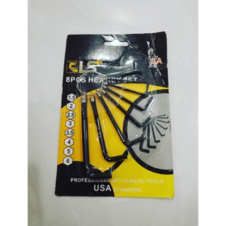 Bộ lục giác. Mở ốc vít 5 cạnh