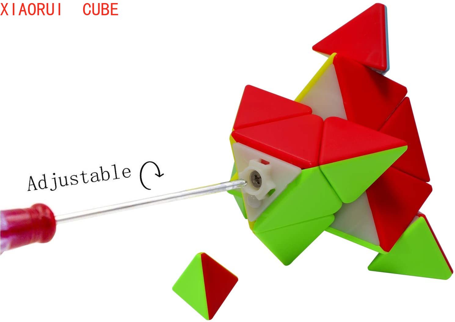 Đồ Chơi Khối Rubik Tốc Độ Kim Tự Tháp 3x3 Không Nhãn Dán Giải Đố Cho Bé Trai Và Bé Gái Dùng Khi Đi Du Lịch