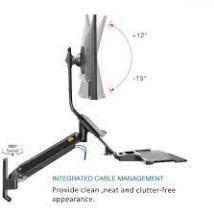 Giá Treo Máy Tính Treo Tường Có Khay Đở Bàn Phím -  MB32 - [ Phù Hợp MH 22&quot; - 32&quot; ] - [ Hàng Chính Hãng Model 2021 ]