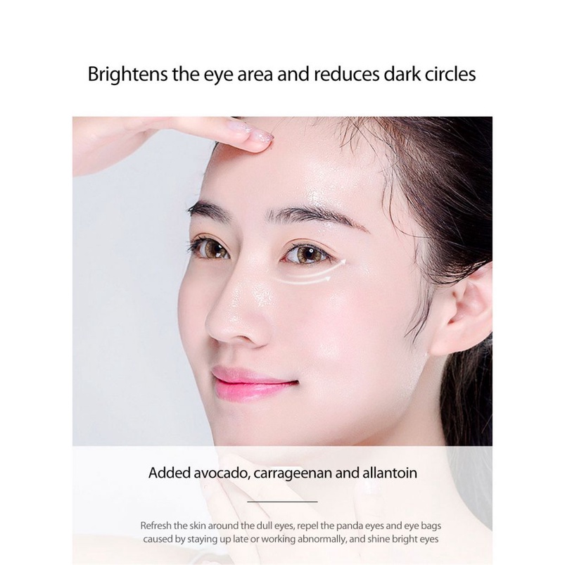(Hàng Mới Về) Set 60 Mặt Nạ Mắt Collagen Pha Lê Dưỡng Ẩm Loại Bỏ Quầng Thâm | BigBuy360 - bigbuy360.vn