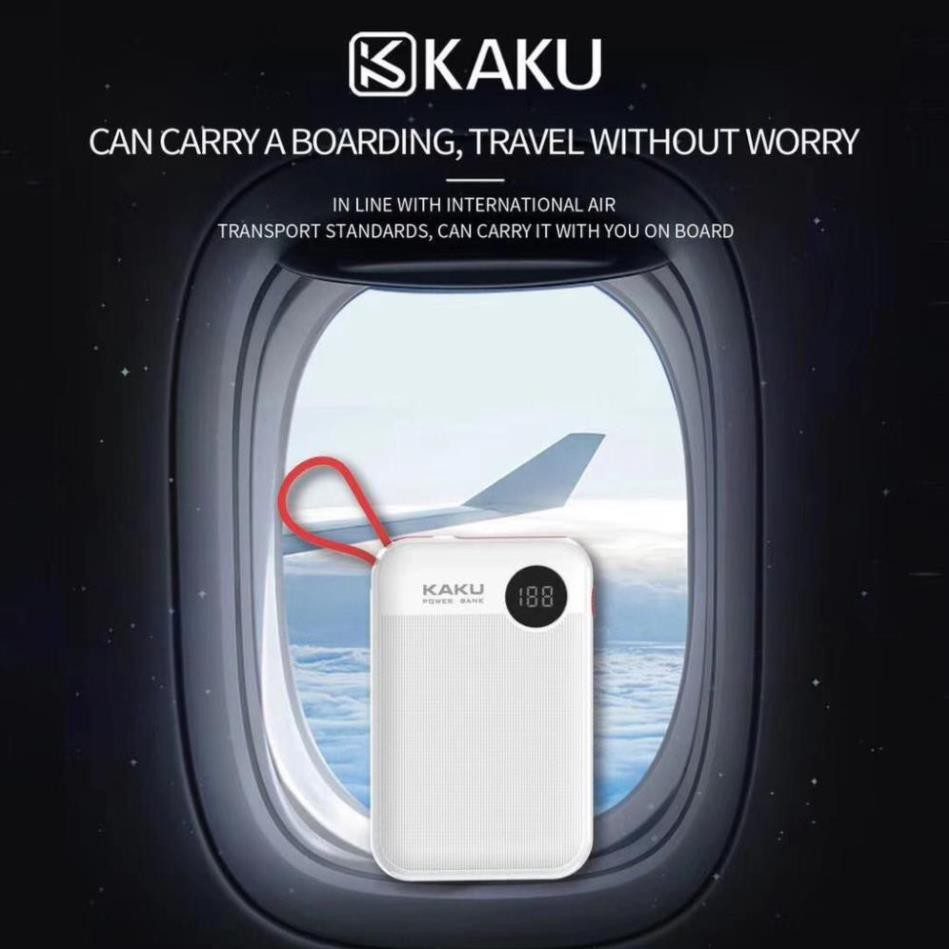 Sạc dự phòng 10.000mah chính hãng KAKU mã KSC - 158