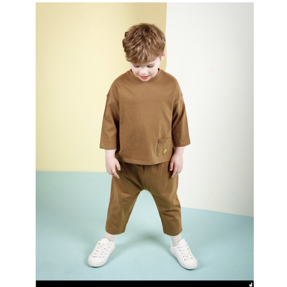 Bộ thun cotton trơn Jelis. HA1992