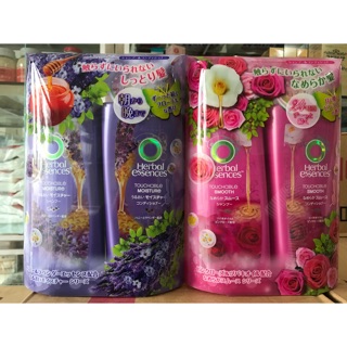 BỘ DẦU GỘI & XẢ HERBAL ESSENCES MÀU TÍM (DƯỠNG ẨM) 