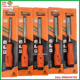 Bộ đục gỗ, khắc gỗ, tiện gỗ đa năng cầm tay 12-25mm Kapusi
