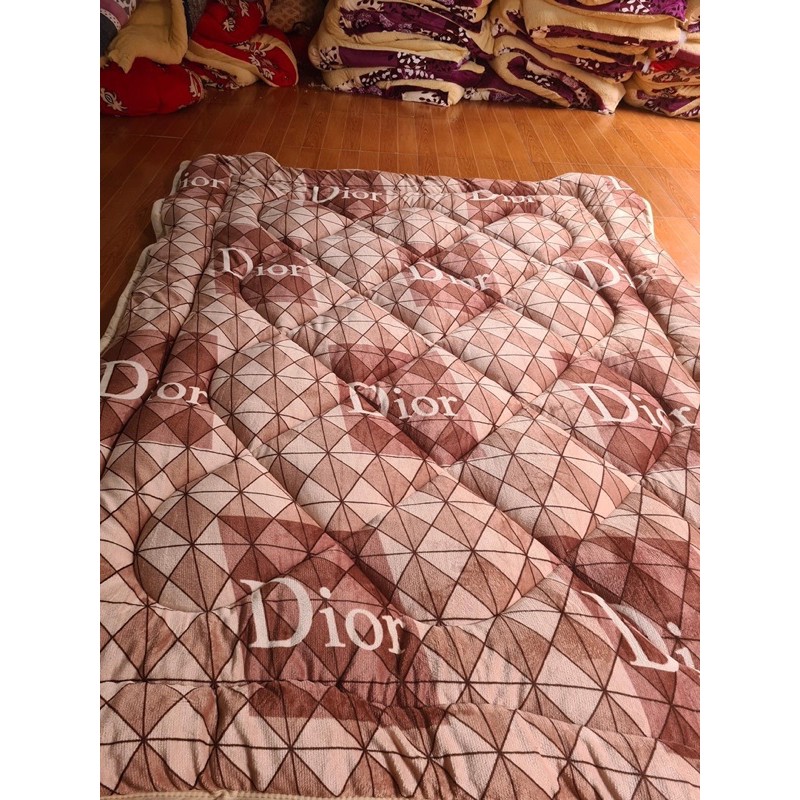 Chăn Lông Cừu Đại Hàn Loại 1 dày nặng 2.5kg Siêu Ấm (Ảnh thật)