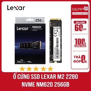 Ổ Cứng SSD LEXAR M2 2280 NVME NM620 256GB - Bảo hành chính hãng Mai hoàng 36 Tháng