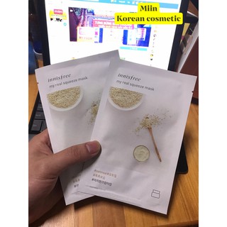 [Rẻ Vô Địch] Mặt nạ giấy innisfree vị yến mạch
