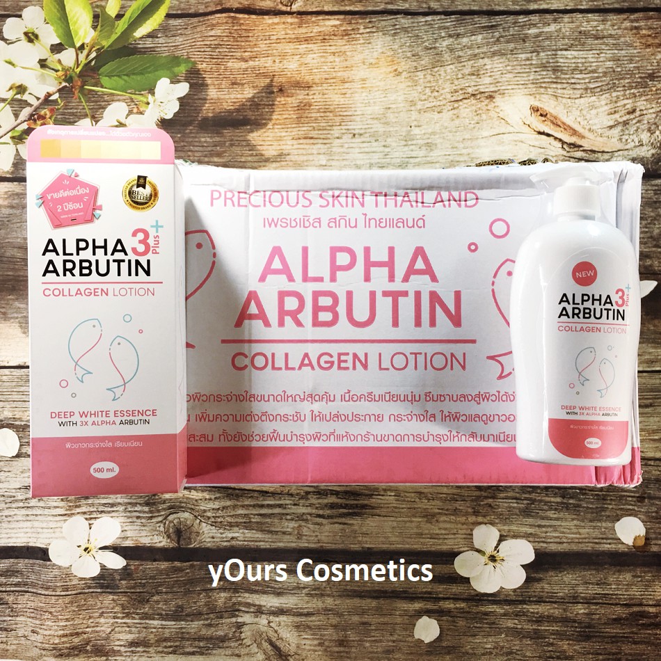 [ Mua ngay ] Lotion Dưỡng Thể Trắng Da Alpha Arbutin Dưỡng Trắng Da 500ml