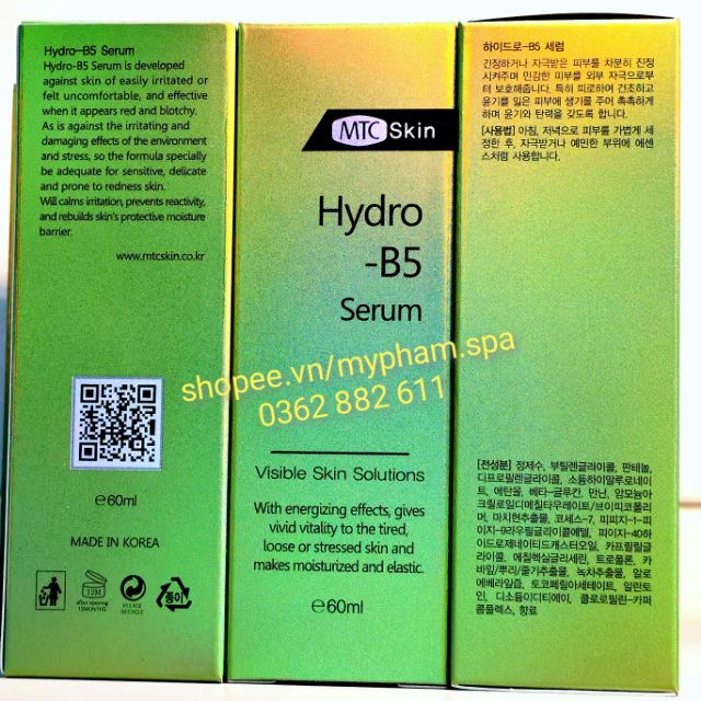 SERUM HYDRO B5 - SERUM CẤP ẨM, PHỤC HỒI DA | BigBuy360 - bigbuy360.vn