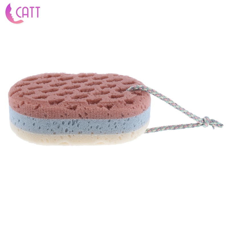 1 Miếng Bọt Biển Tẩy Tế Bào Chết Toàn Thân Thích Hợp Cho Mọi Loại Da