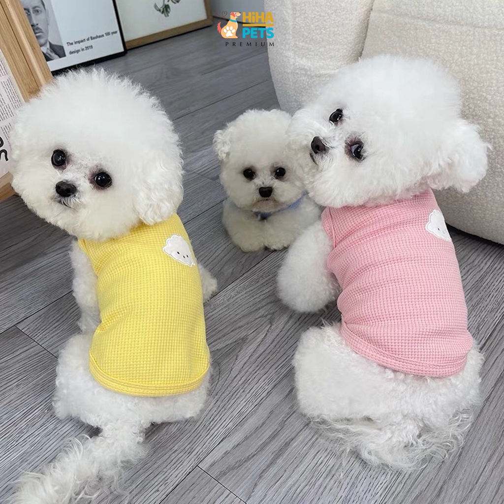 Áo Thun Cho Cún Mèo Mát Mẻ Dễ Thương Thun Cotton 100% Quần Áo Thú Cưng Cao Cấp Nhất Của Hiha Pets Việt Nam.