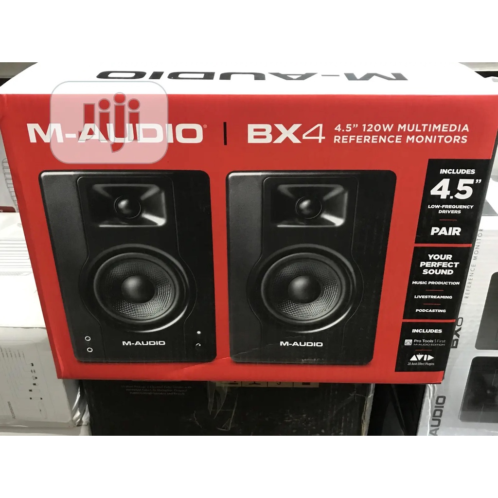 Loa kiểm âm M-Audio BX4 chính hãng - Công suất Amp 120W