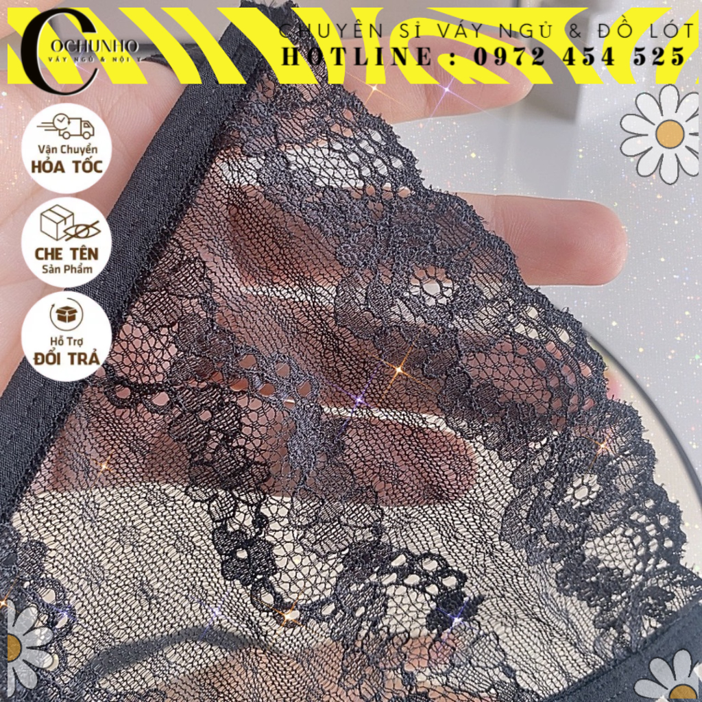 REN MỚI -QL061 - Quần lọt khe ren nữ - chíp lọt khe sexy - cochunhoquan11