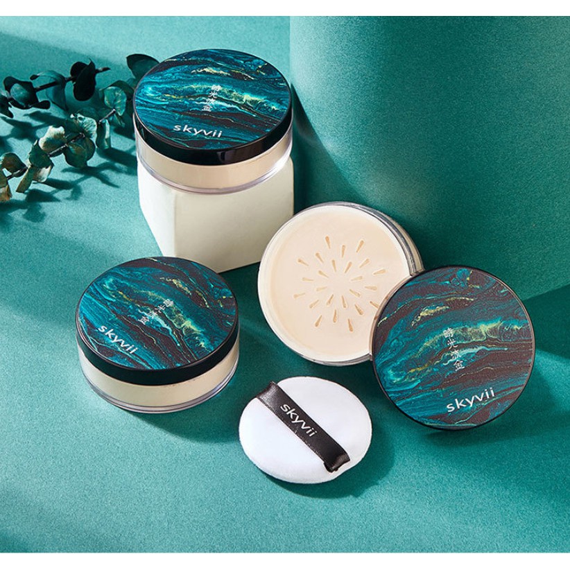 ☘️ Bột Phấn Phủ LỤC BẢO SKIVII 5007 makeup powder nội địa chính hãng mịn da kiềm dầu che phủ tốt | BigBuy360 - bigbuy360.vn