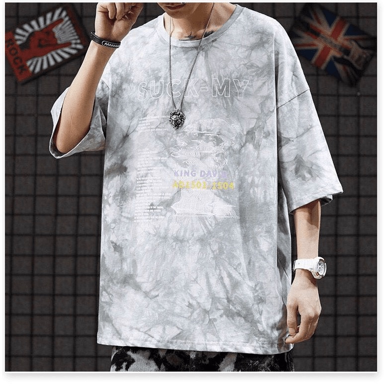 (HCM) ÁO THUN NAM NỮ FORM RỘNG HÀN QUỐC MÀU LOANG SIÊU ĐẸP THỜI TRANG SIÊU HOT CHO CÁC BẠN TRẺ KOKO MI FASHION