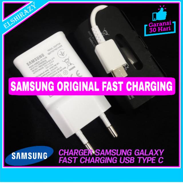 Củ Sạc Nhanh Usb Loại C 100% Cho Samsung Galaxy M20 Note Fe A9 2018 C9 Pro