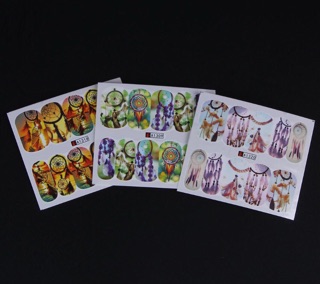 Decal nước 3D dán móng