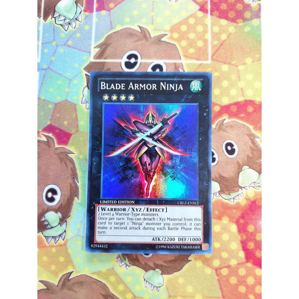 Thẻ Bài Yugioh Monster Blade Armor Ninja - CBLZ-ENSE2 - Super Rare