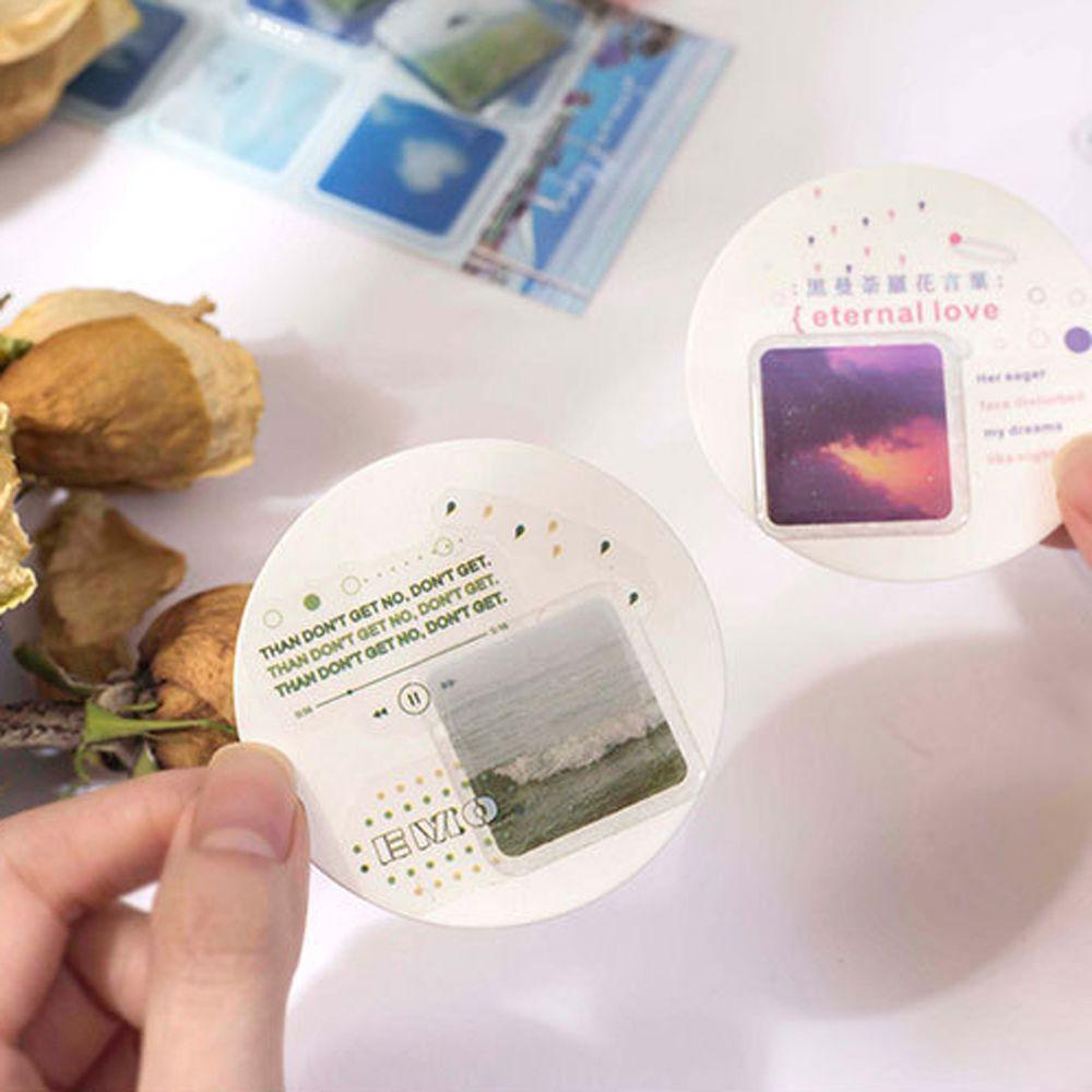 Thẻ Giấy Kim Tuyến Hình Đám Mây Dùng Trang Trí Sổ Tay/ Đồ Thủ Công DIY