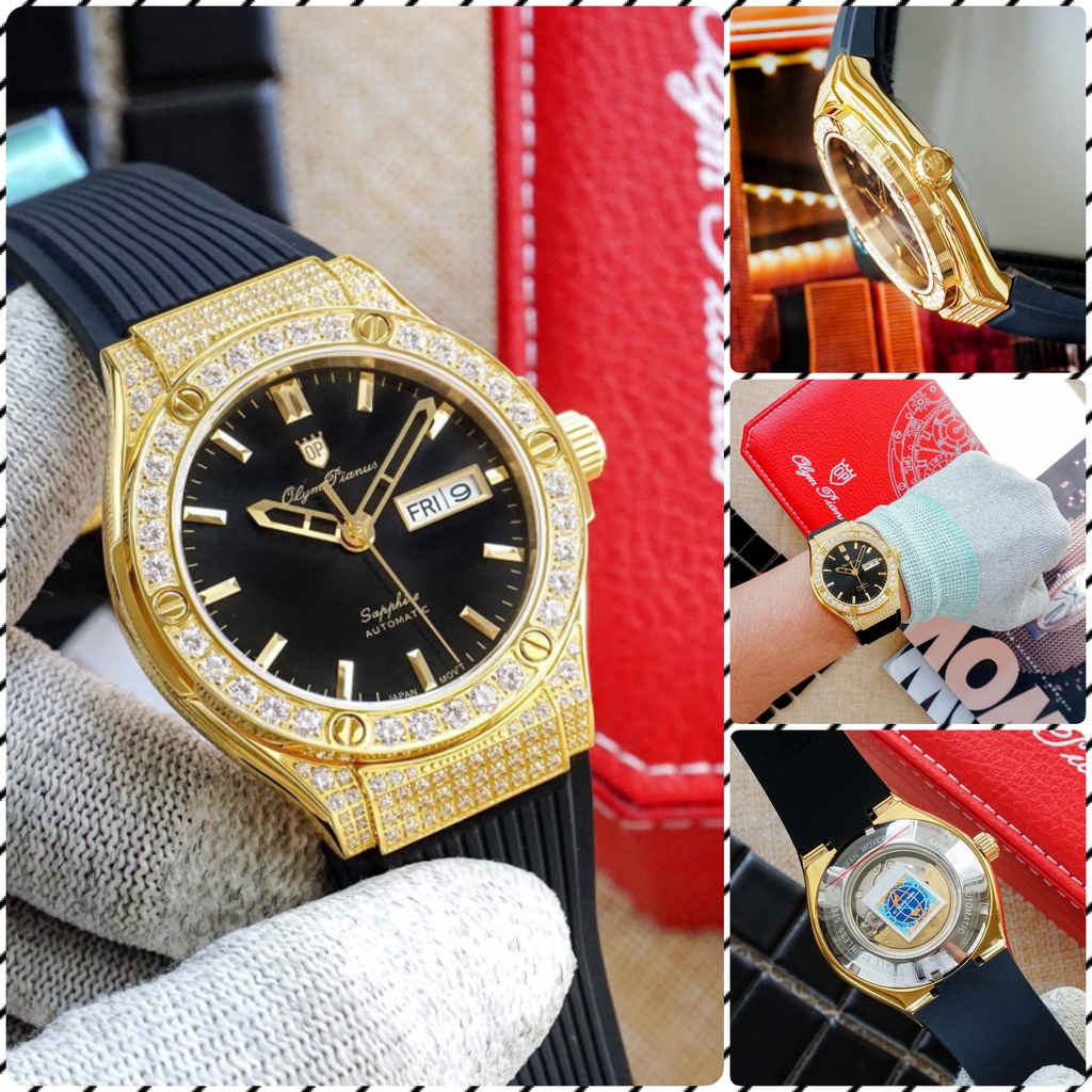 Đồng hồ nam chính hãng Olym Pianus OP990-45 OP990-45ADDGK-GL-D